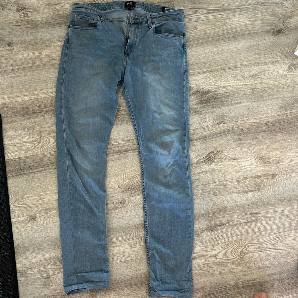 Paige stretch jeans slim fit 34 waist